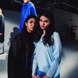 Fashion Union Shift Dress With Pleated Ruffle Blue